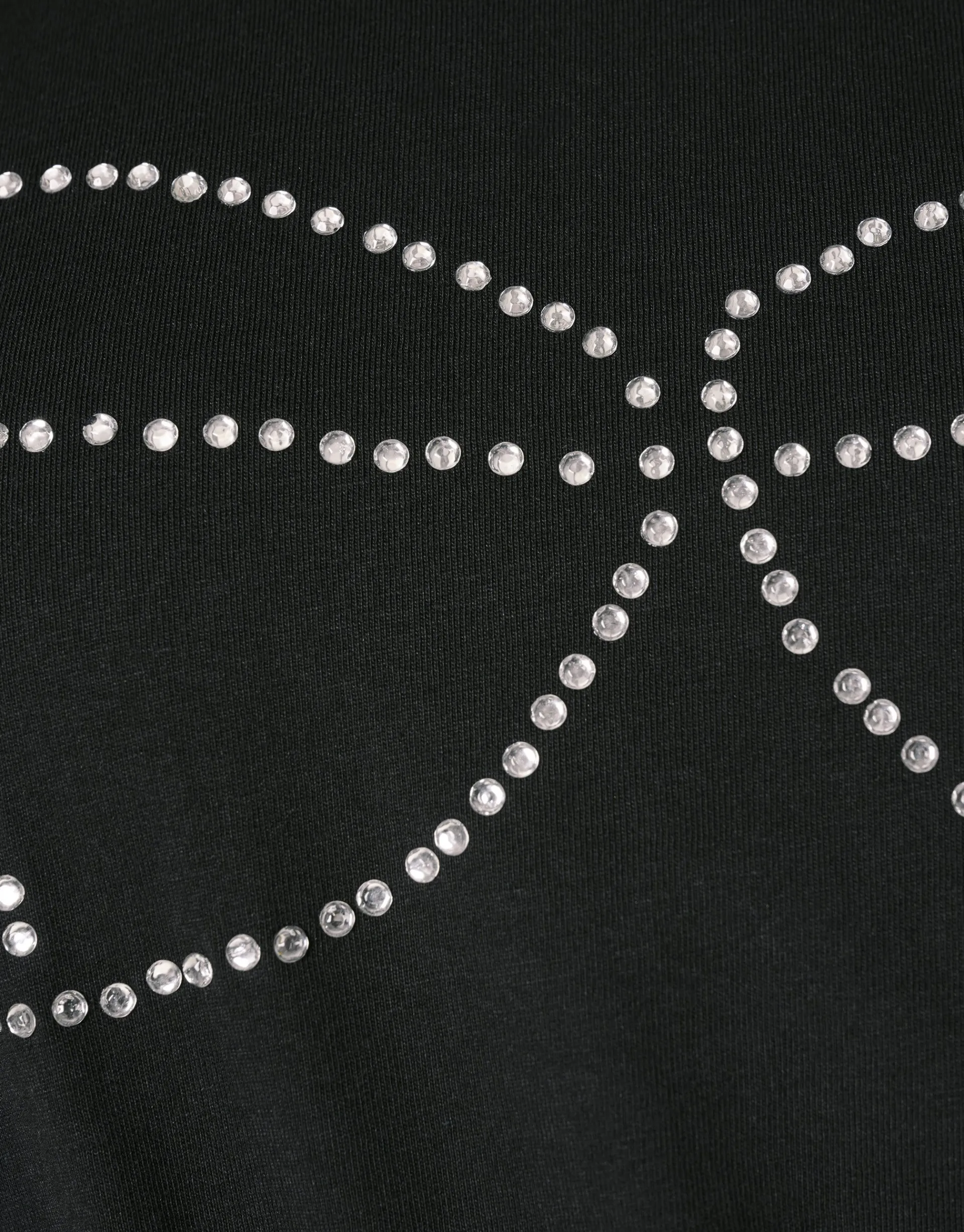 Shoeby Strass Bra T-shirt Zwart<DAMES T-Shirts