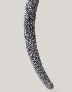 Shoeby Strass Haarband Donkergrijs< Overige Accessoires