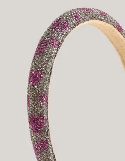 Shoeby Strass Haarband Roze< Haaraccessoires