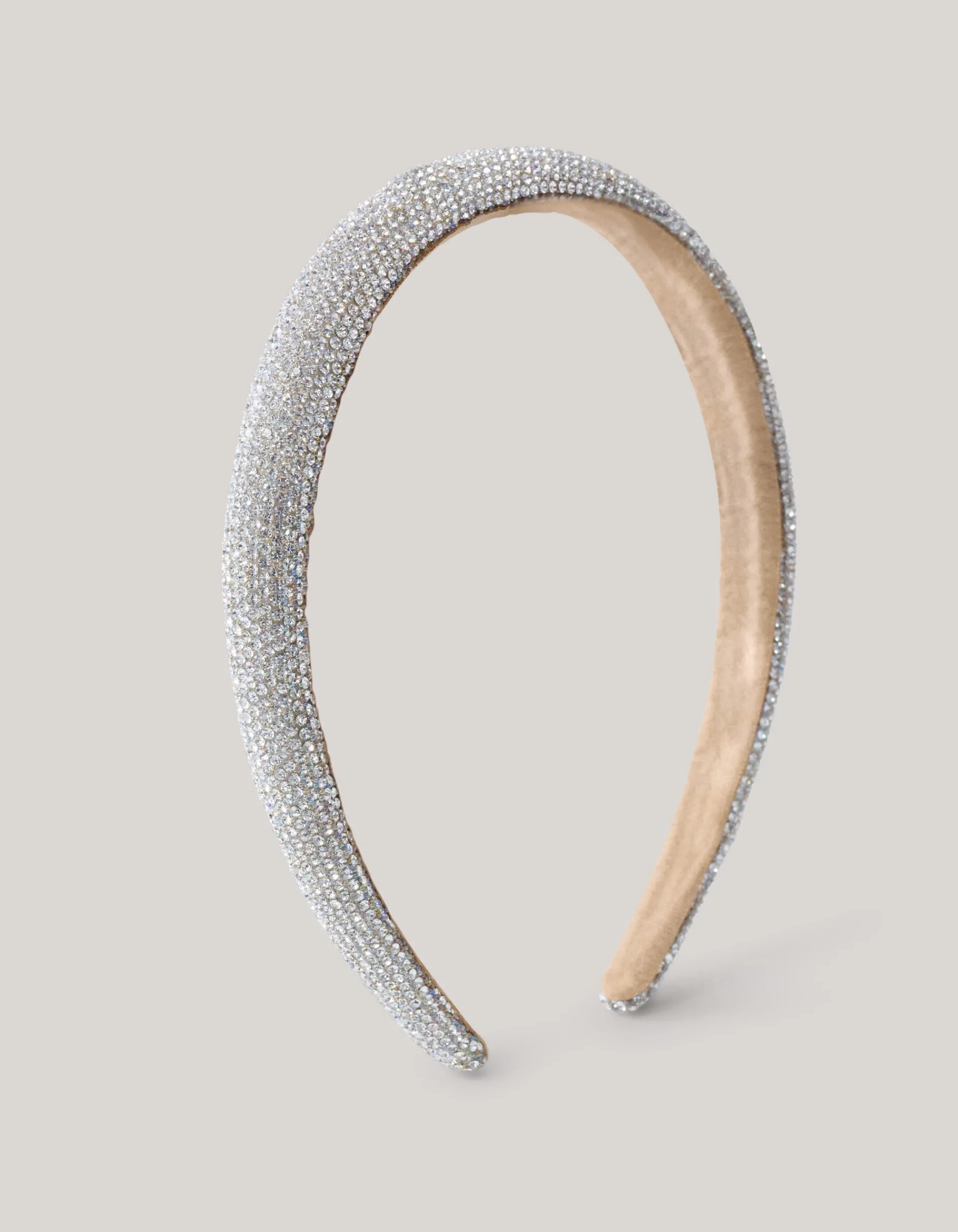 Shoeby Strass Haarband Zilver< Haaraccessoires