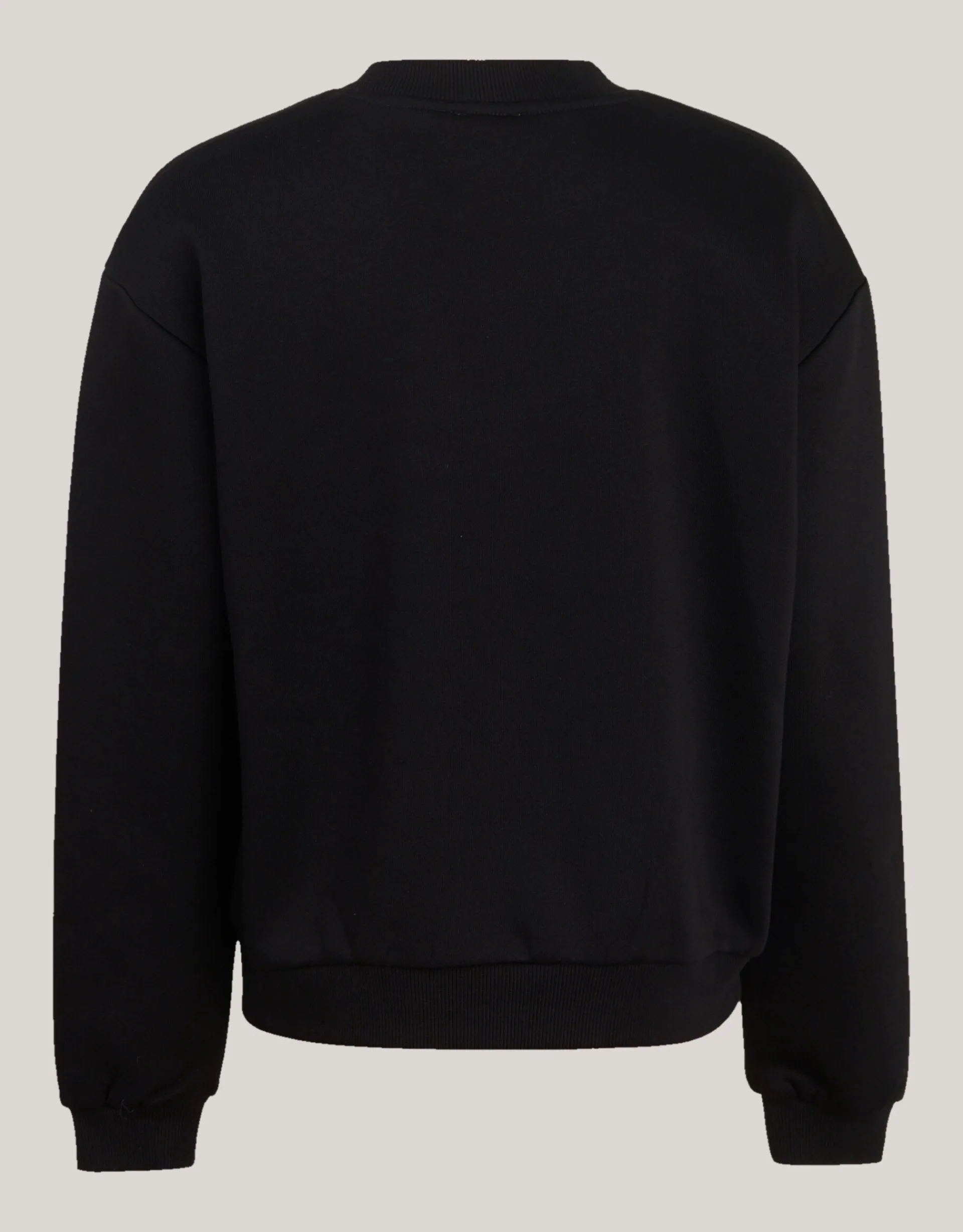 Shoeby Strass Heart Sweater Zwart< Sweaters En Hoodies