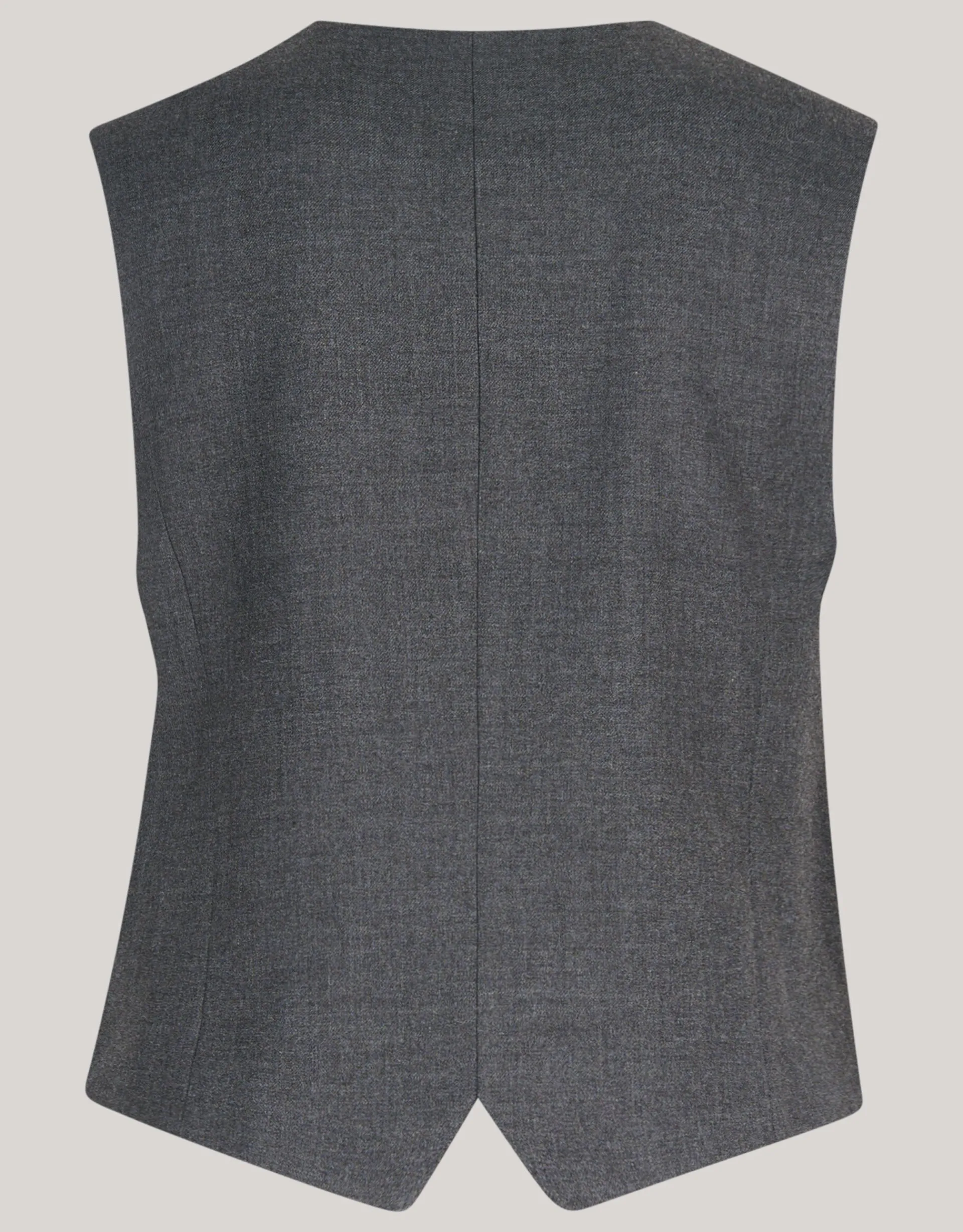 Shoeby Strass Knopen Gilet Grijs<DAMES Gilets