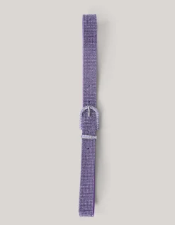 Shoeby Strass Riem Paars< Riemen