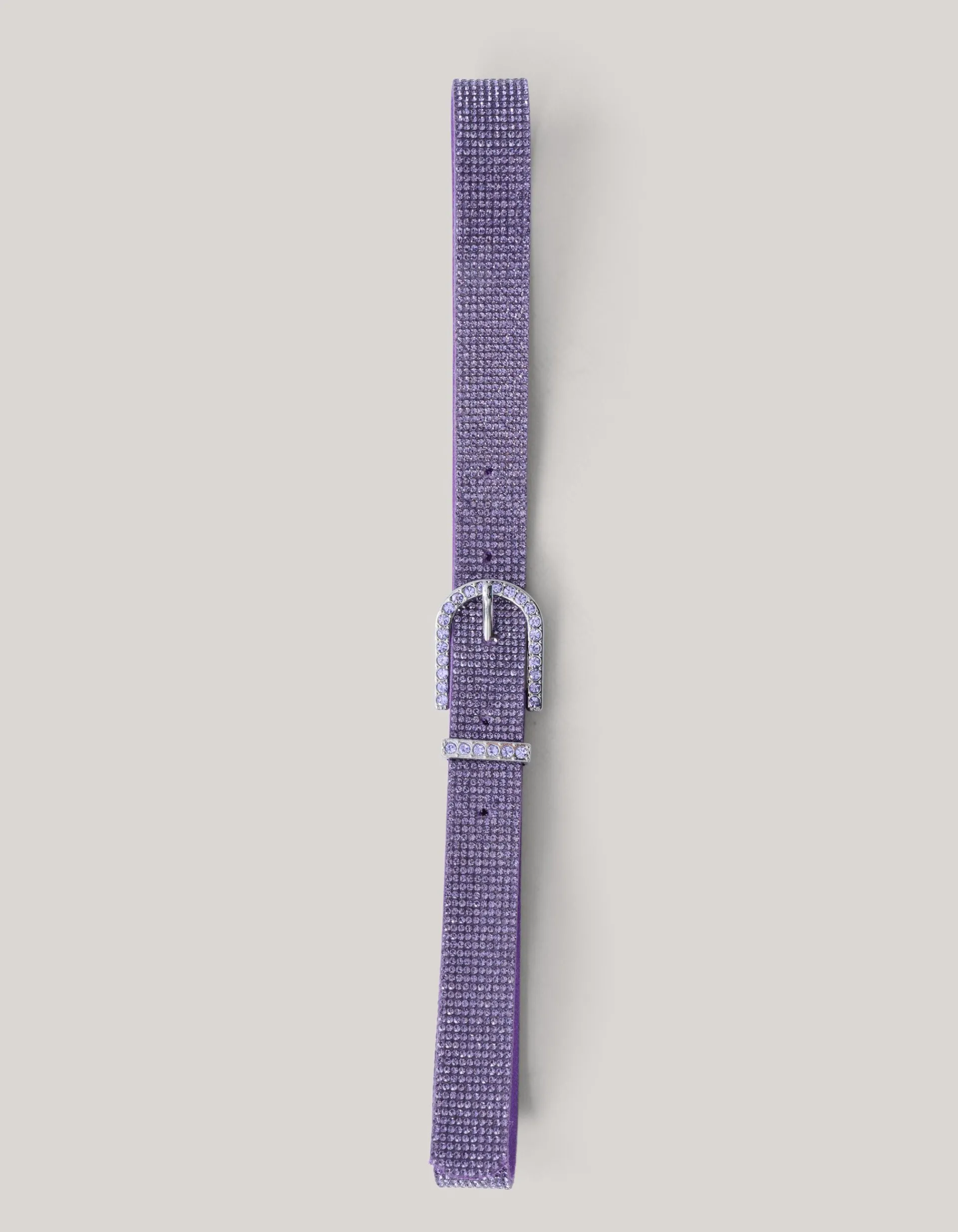 Shoeby Strass Riem Paars< Riemen