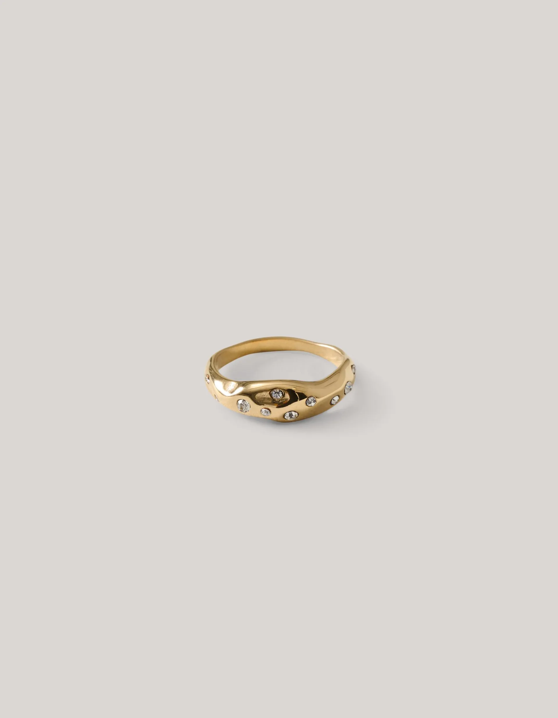 Shoeby Strass Ring Goud<DAMES Sieraden