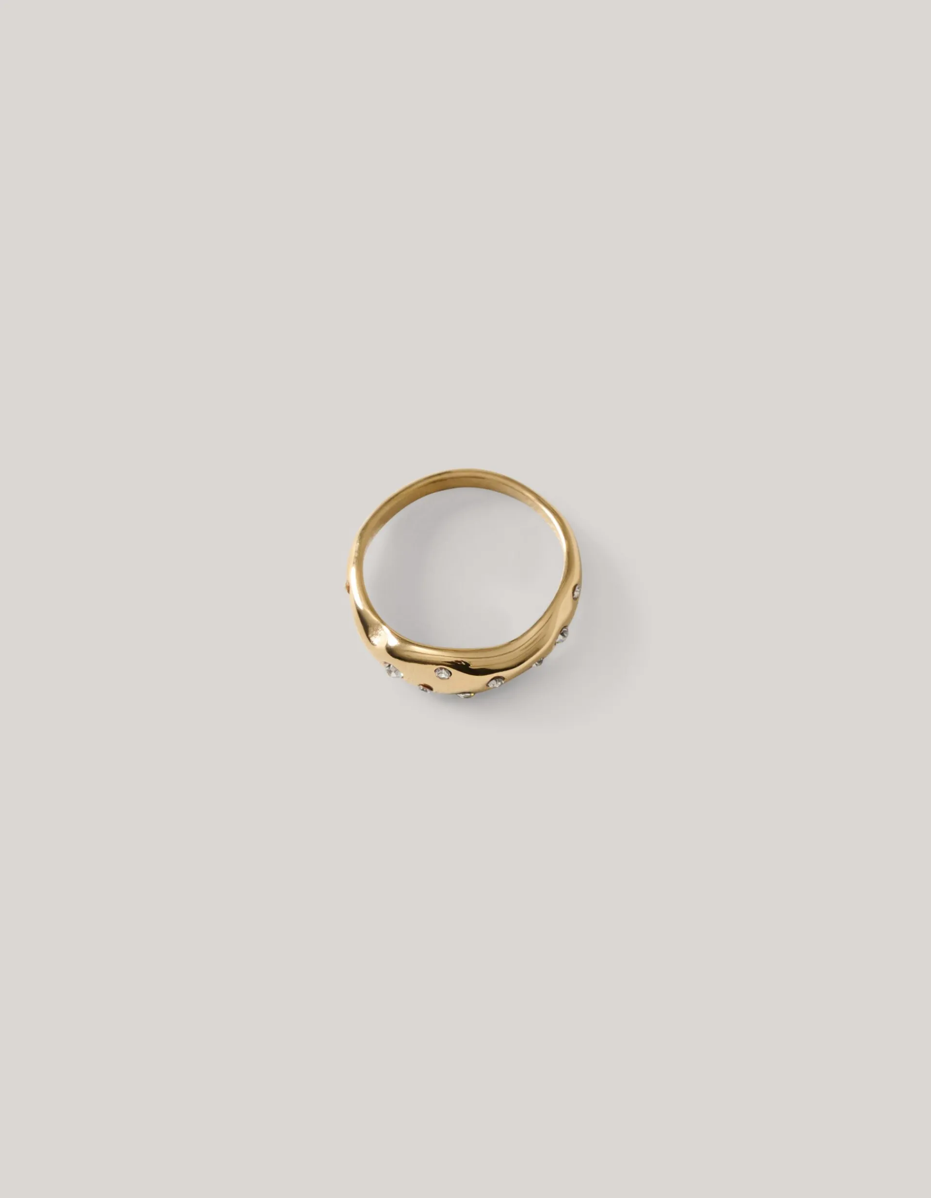 Shoeby Strass Ring Goud<DAMES Sieraden