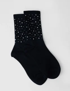 Shoeby Strass Sokken Zwart<DAMES Overige Accessoires