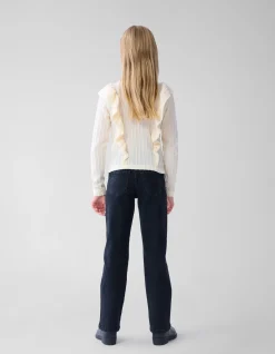 Shoeby Strass Straight Leg Jeans Zwart< Jeans