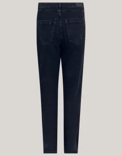 Shoeby Strass Straight Leg Jeans Zwart< Jeans