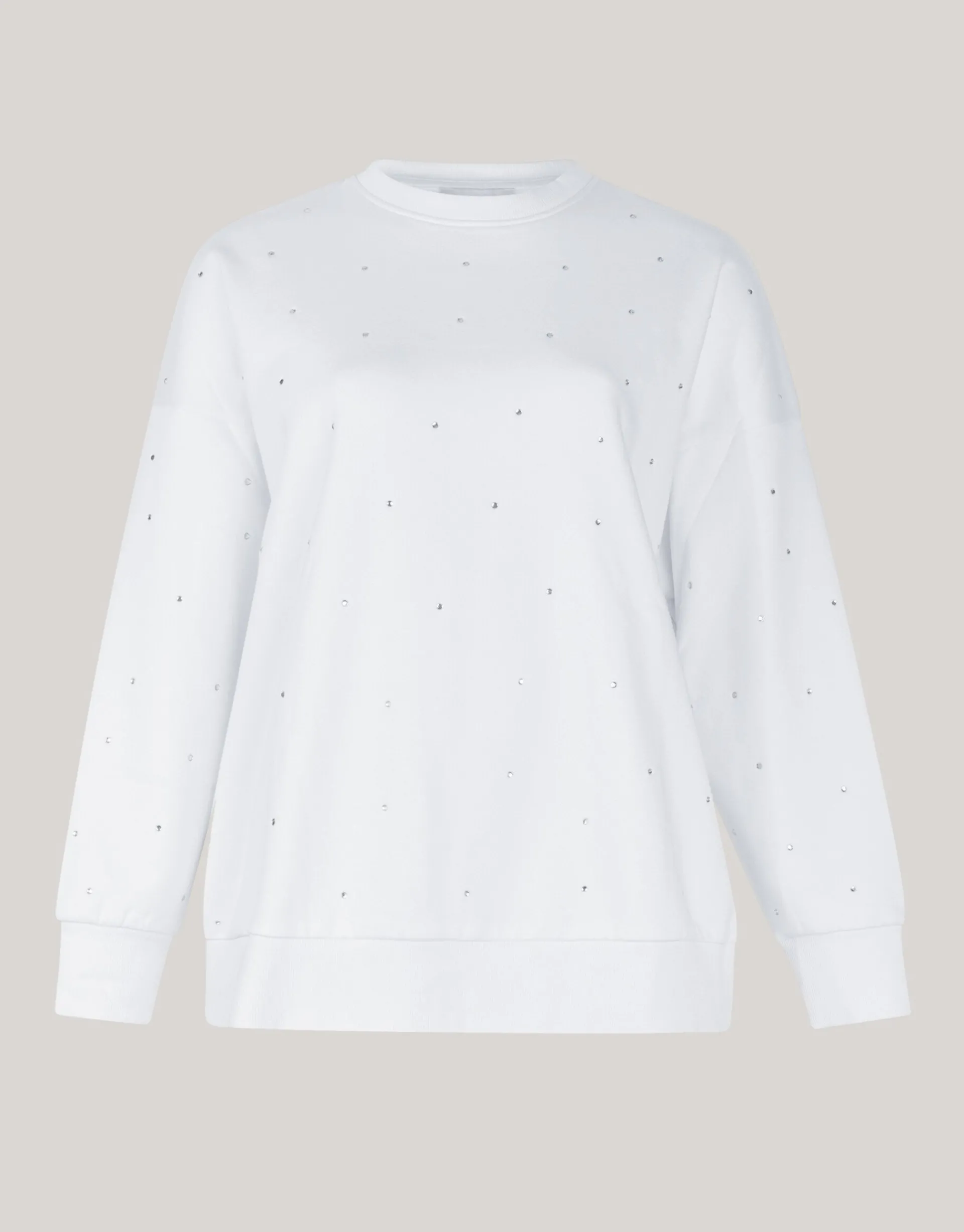Shoeby Strass Sweater Gebroken Wit<DAMES Truien En Sweaters