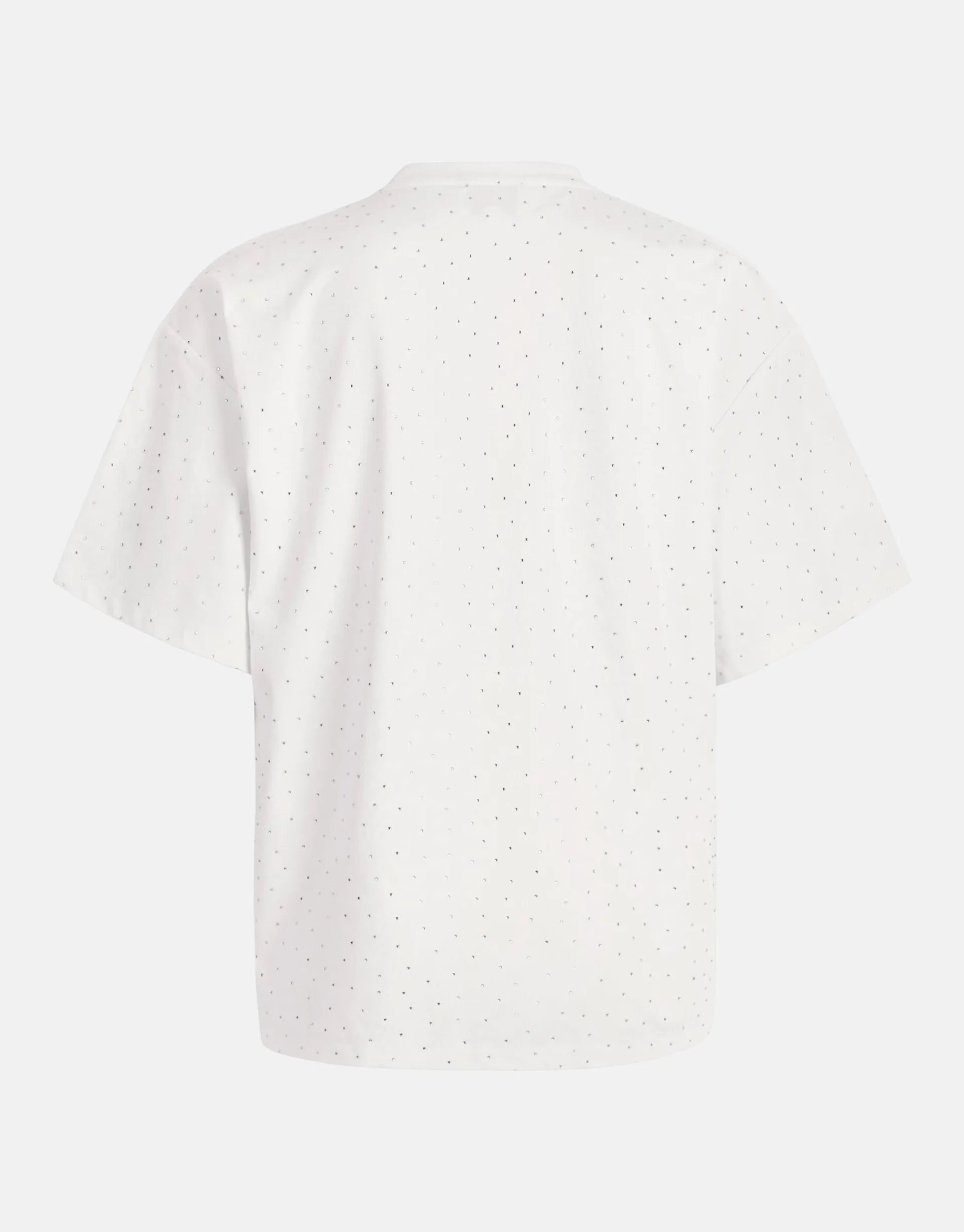 Shoeby Strass T-shirt Wit<DAMES T-Shirts