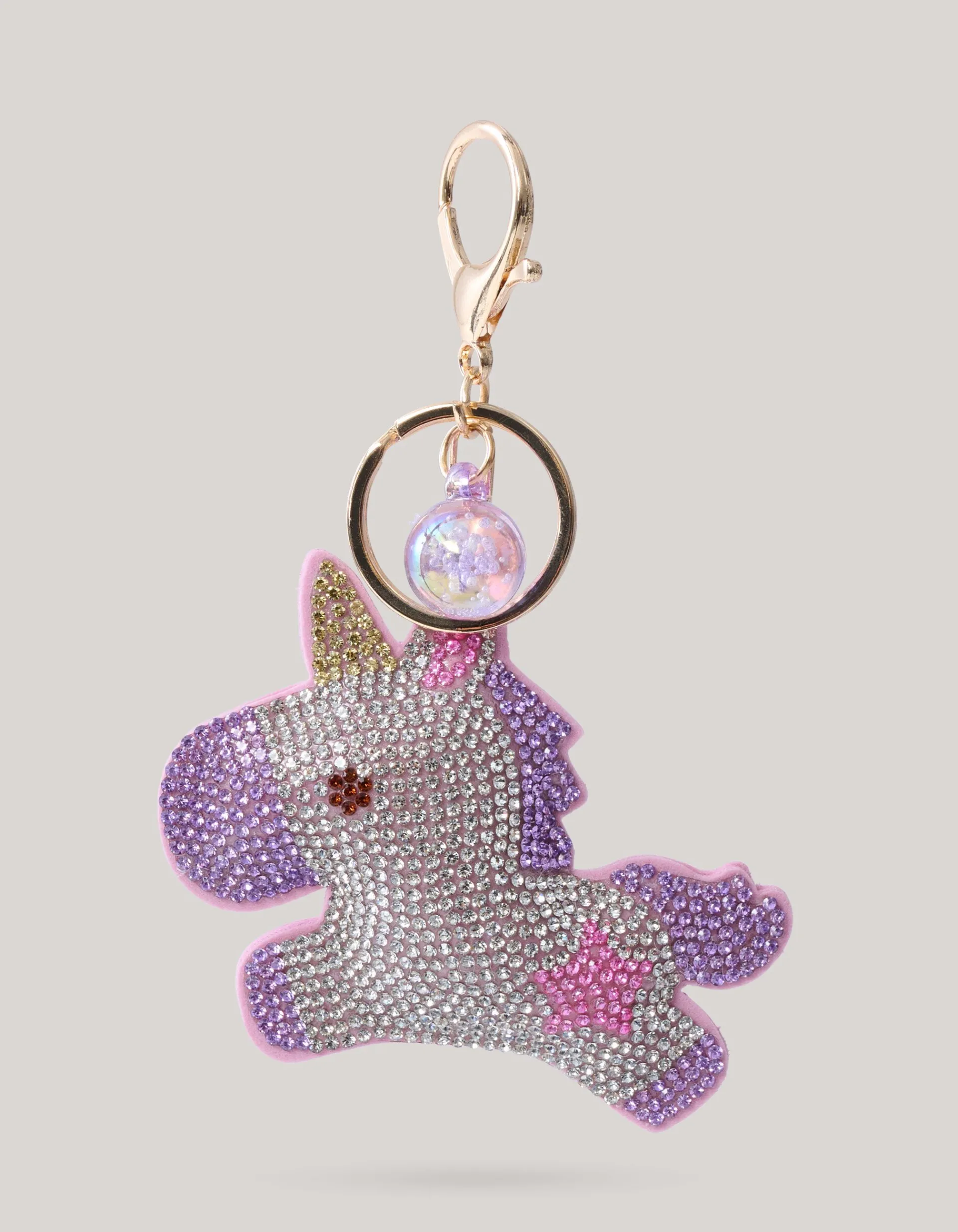 Shoeby Strass Unicorn Sleutelhanger Roze< Sleutelhangers
