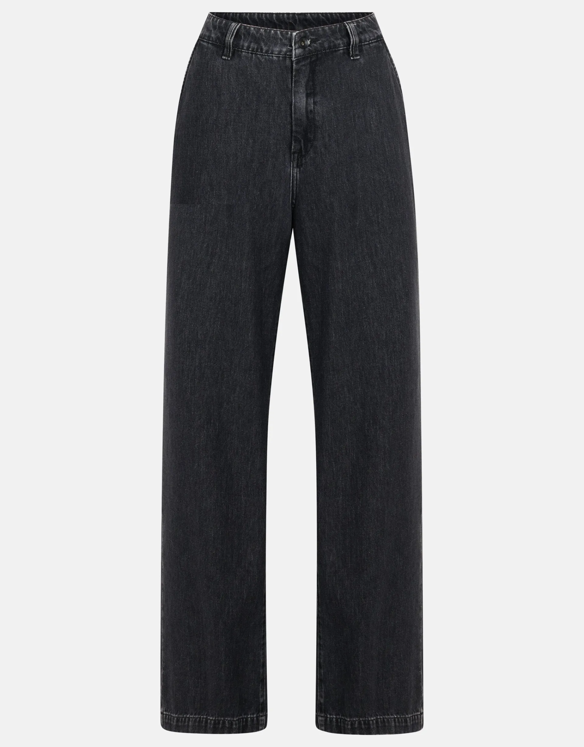 Shoeby Strass Wide Leg Jeans Donkergrijs L32 By Mieke<DAMES Jeans