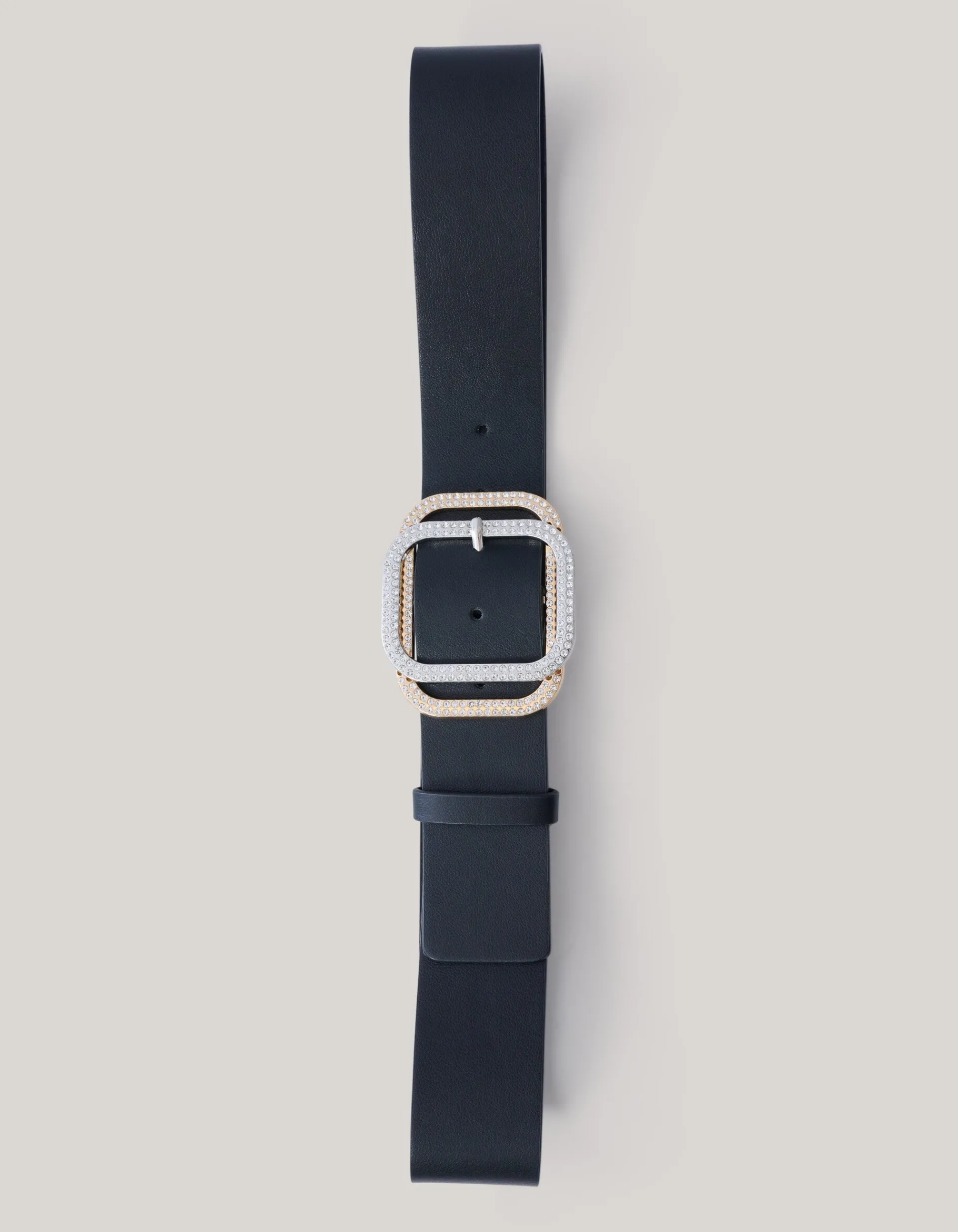 Shoeby Strassed Waist Riem Zwart<DAMES Riemen