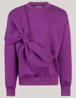 Shoeby Strik Sweater Paars< Sweaters En Hoodies