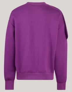 Shoeby Strik Sweater Paars< Sweaters En Hoodies