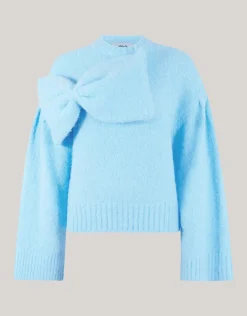 Shoeby Strik Trui Lichtblauw By Lizzy<DAMES Truien En Sweaters