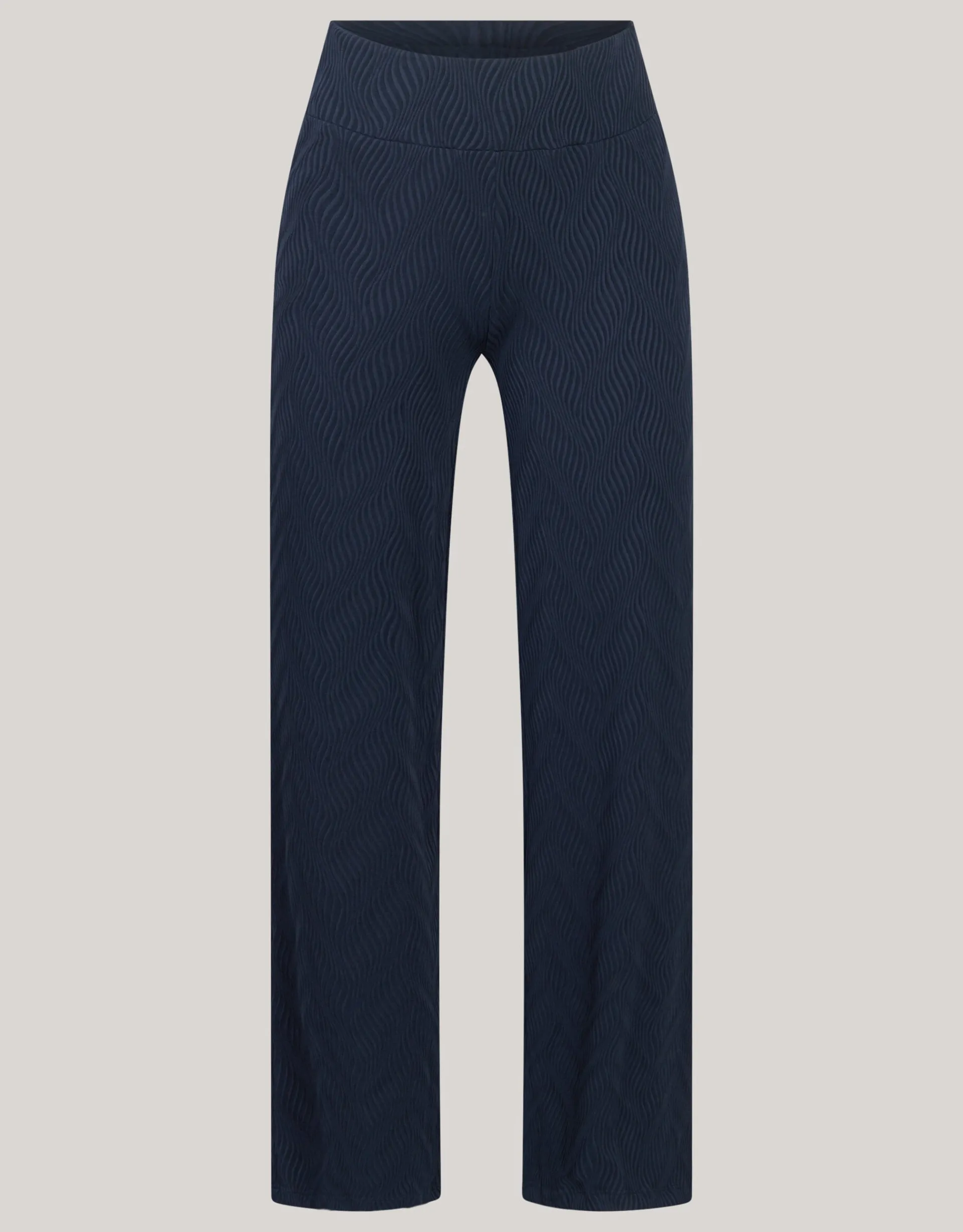 Shoeby Structure Swirl Broek Donkerblauw<DAMES Broeken