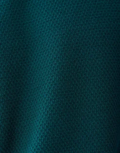 Shoeby Structuur Jersey Longsleeve Donkergroen<Heren T-Shirts En Polo's