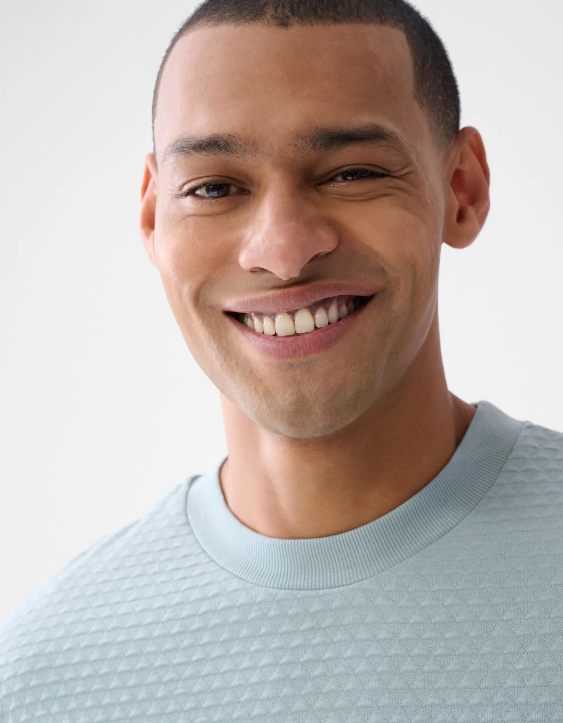 Shoeby Structuur Longsleeve Lichtgroen<Heren T-Shirts En Polo's