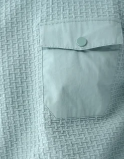 Shoeby Structuur Pocket Trui Lichtblauw<Heren Truien En Sweaters