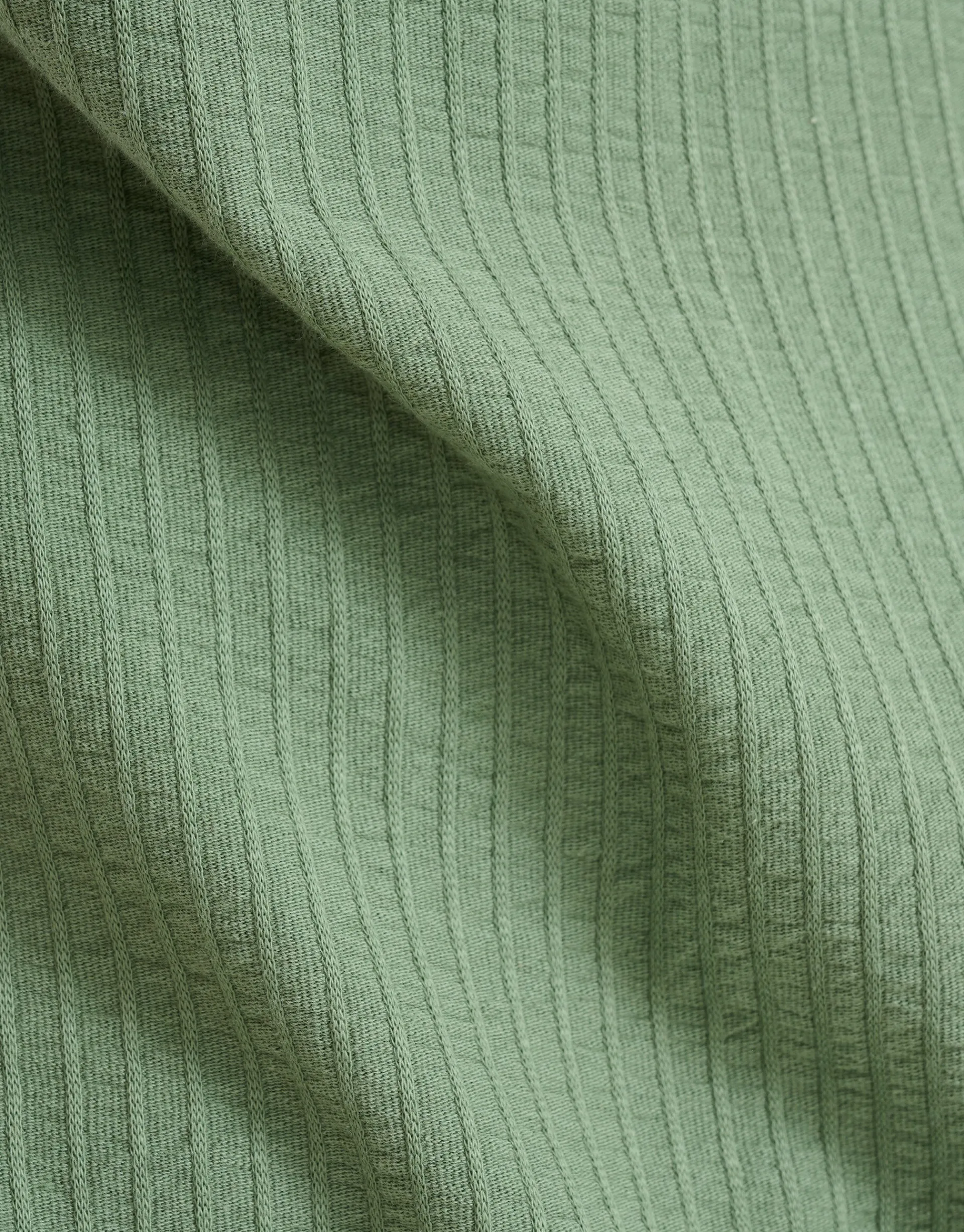Shoeby Structuur Polo Groen<Heren T-Shirts En Polo's
