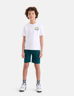 Shoeby Structuur Short Donkergroen< Shorts