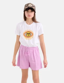 Shoeby Structuur Short Lichtpaars< Shorts