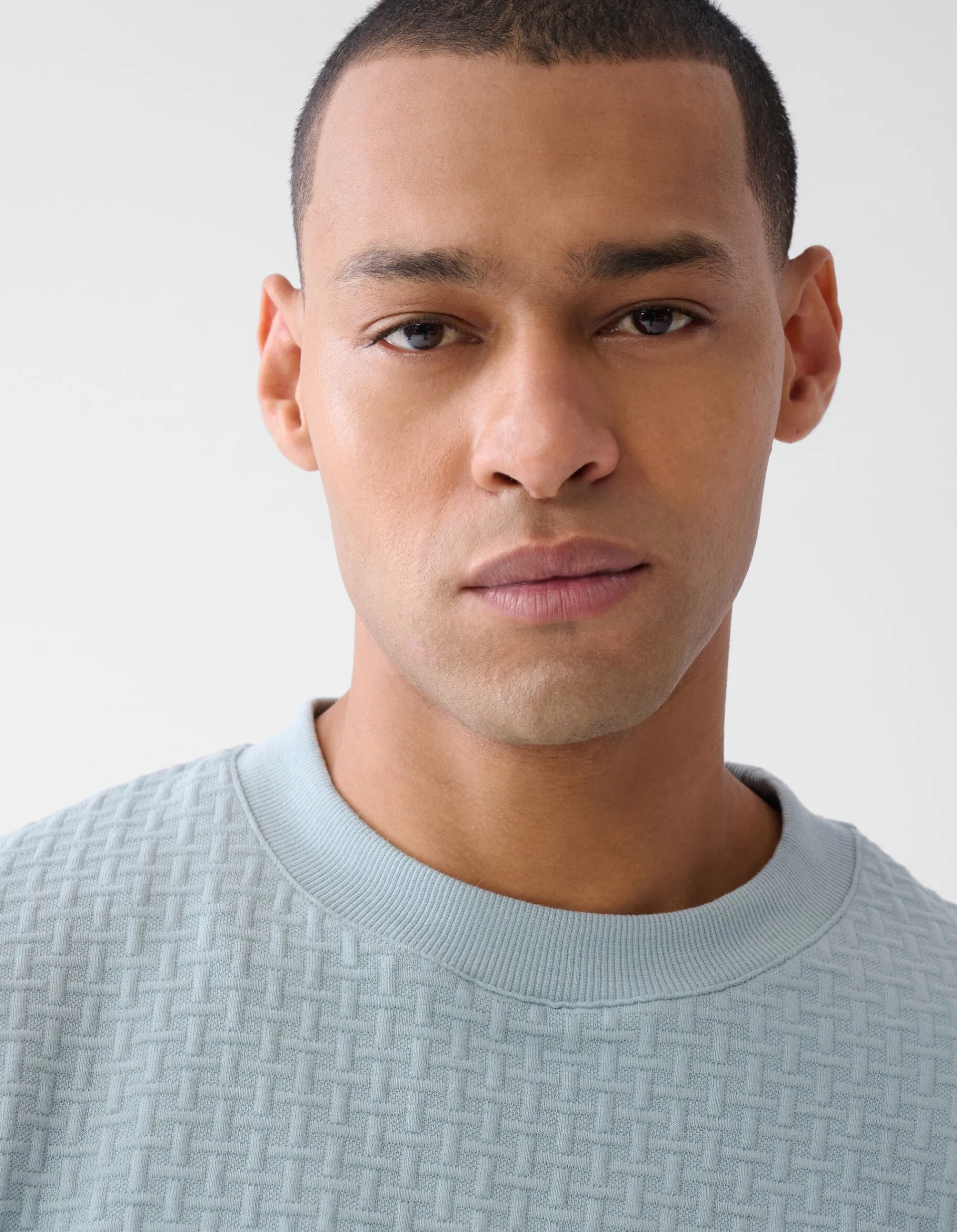 Shoeby Structuur Sweater Lichtgroen<Heren Truien En Sweaters