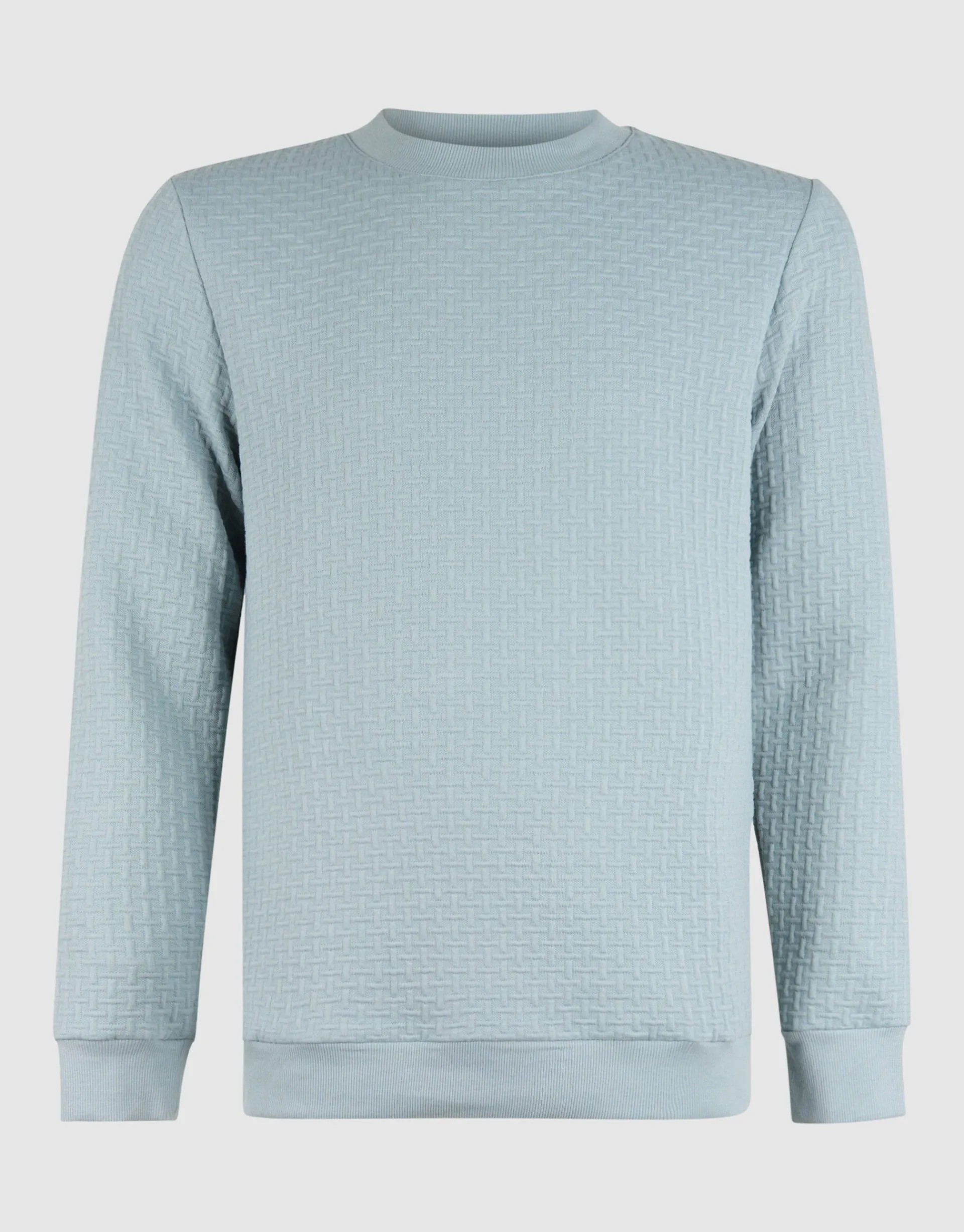 Shoeby Structuur Sweater Lichtgroen<Heren Truien En Sweaters