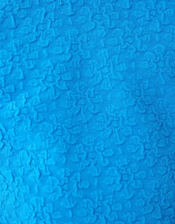 Shoeby Structuur Top Blauw< Tops Lange Mouw