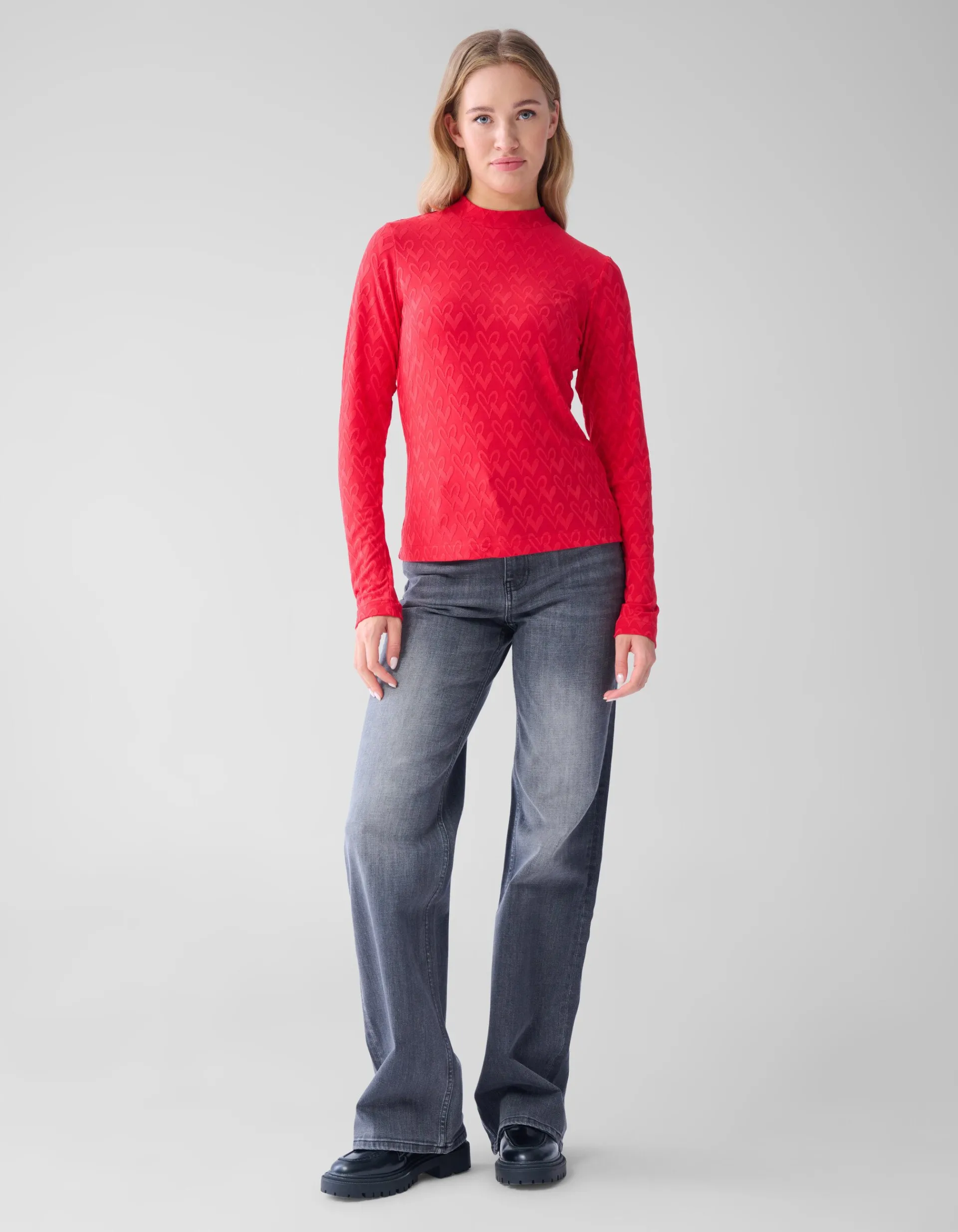 Shoeby Structuur Top Rood<DAMES Tops