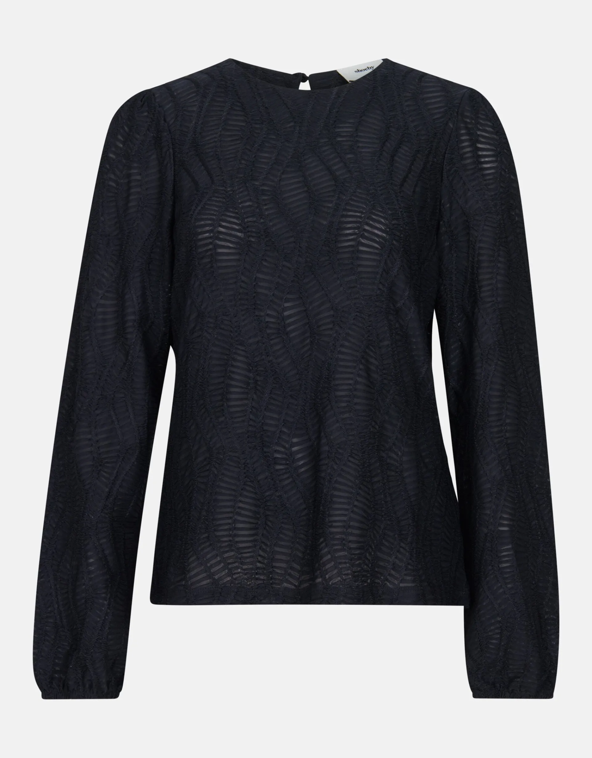 Shoeby Structuur Top Zwart<DAMES Tops