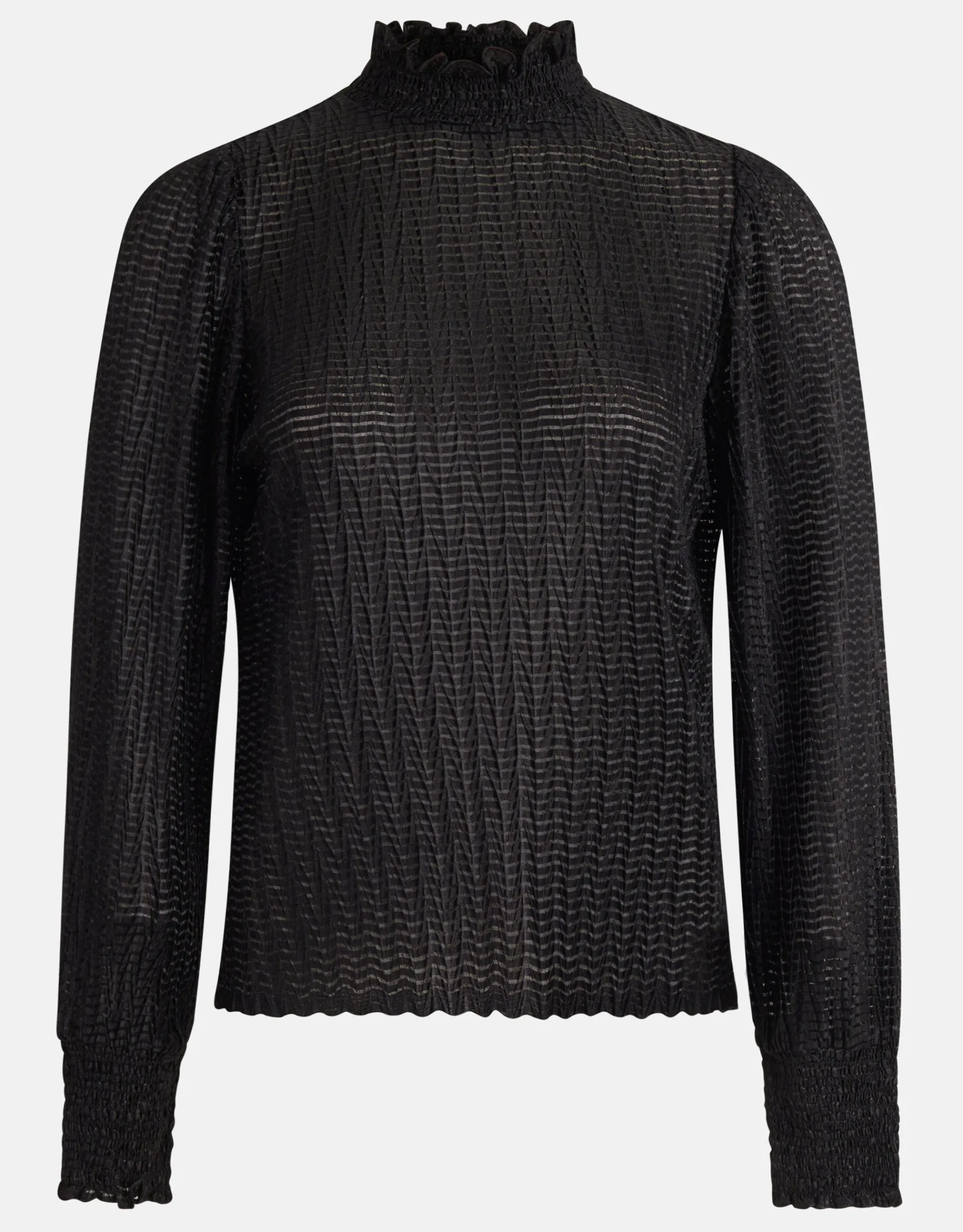 Shoeby Structuur Top Zwart<DAMES Tops
