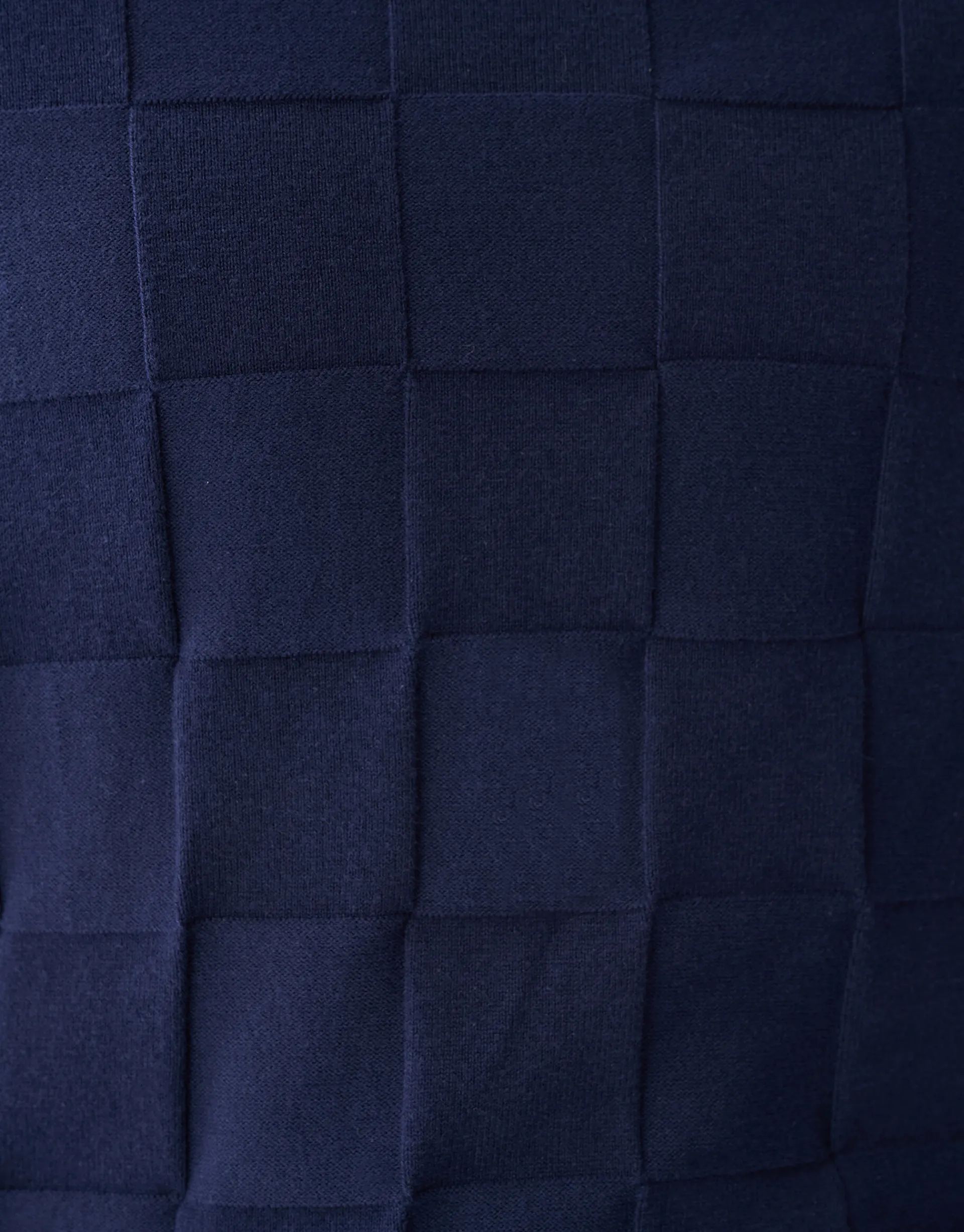 Shoeby Structuur Trui Donkerblauw<Heren Truien En Sweaters