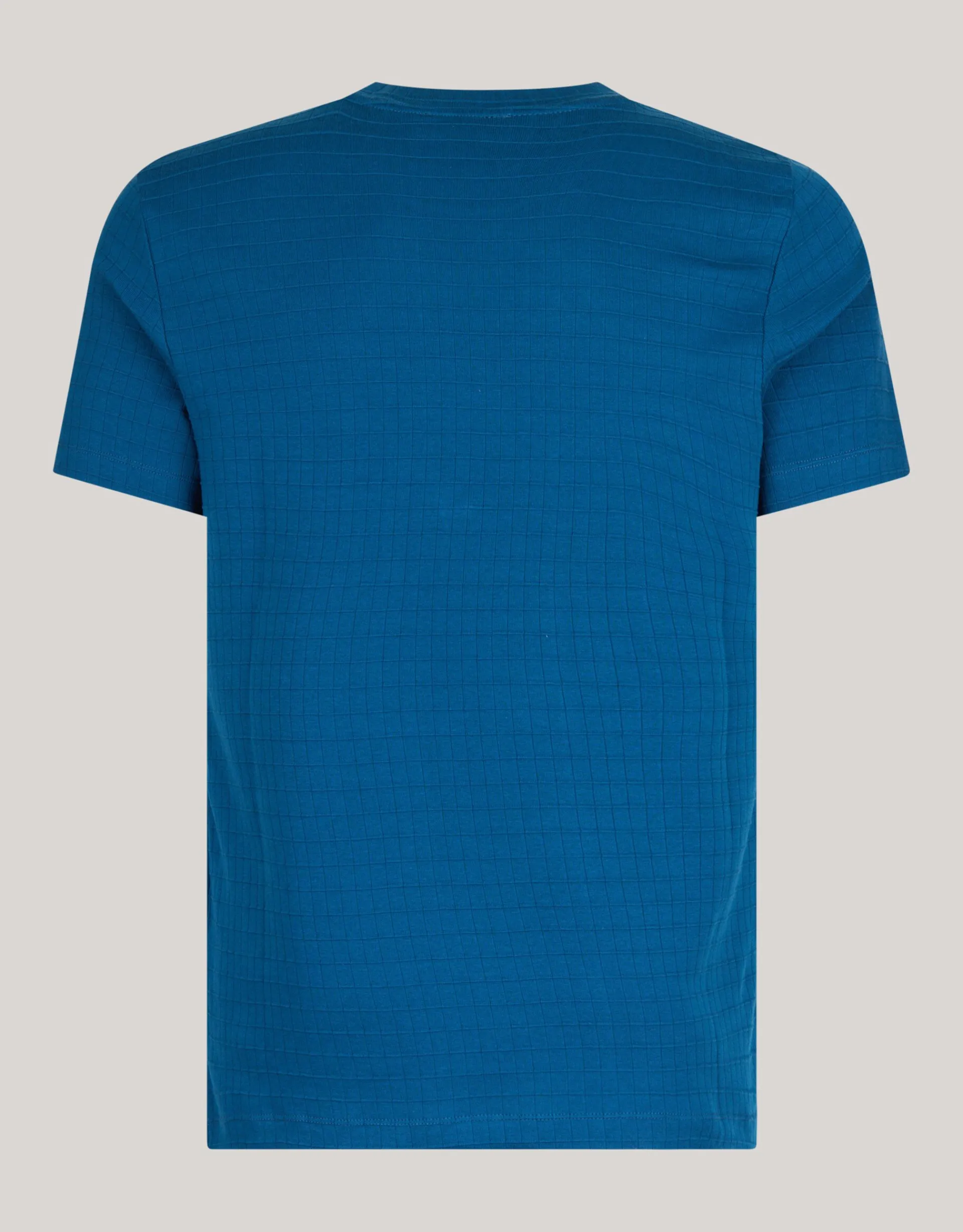 Shoeby Structuur T-shirt Donkerblauw<Heren T-Shirts En Polo's