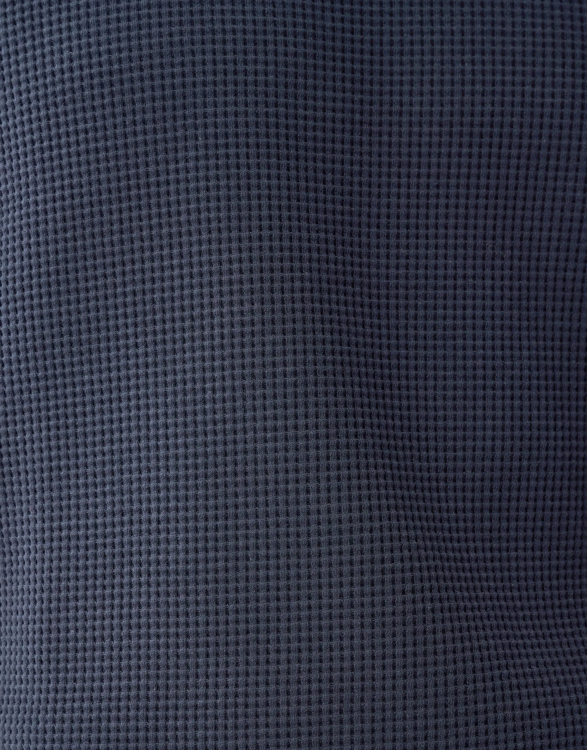 Shoeby Structuur T-shirt Donkerblauw<Heren T-Shirts En Polo's