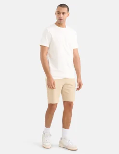 Shoeby Structuur T-shirt Wit<Heren T-Shirts En Polo's