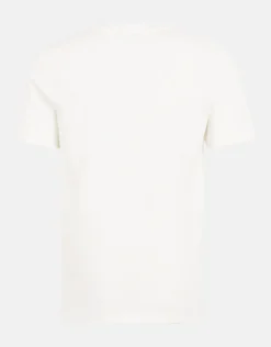 Shoeby Structuur T-shirt Wit<Heren T-Shirts En Polo's