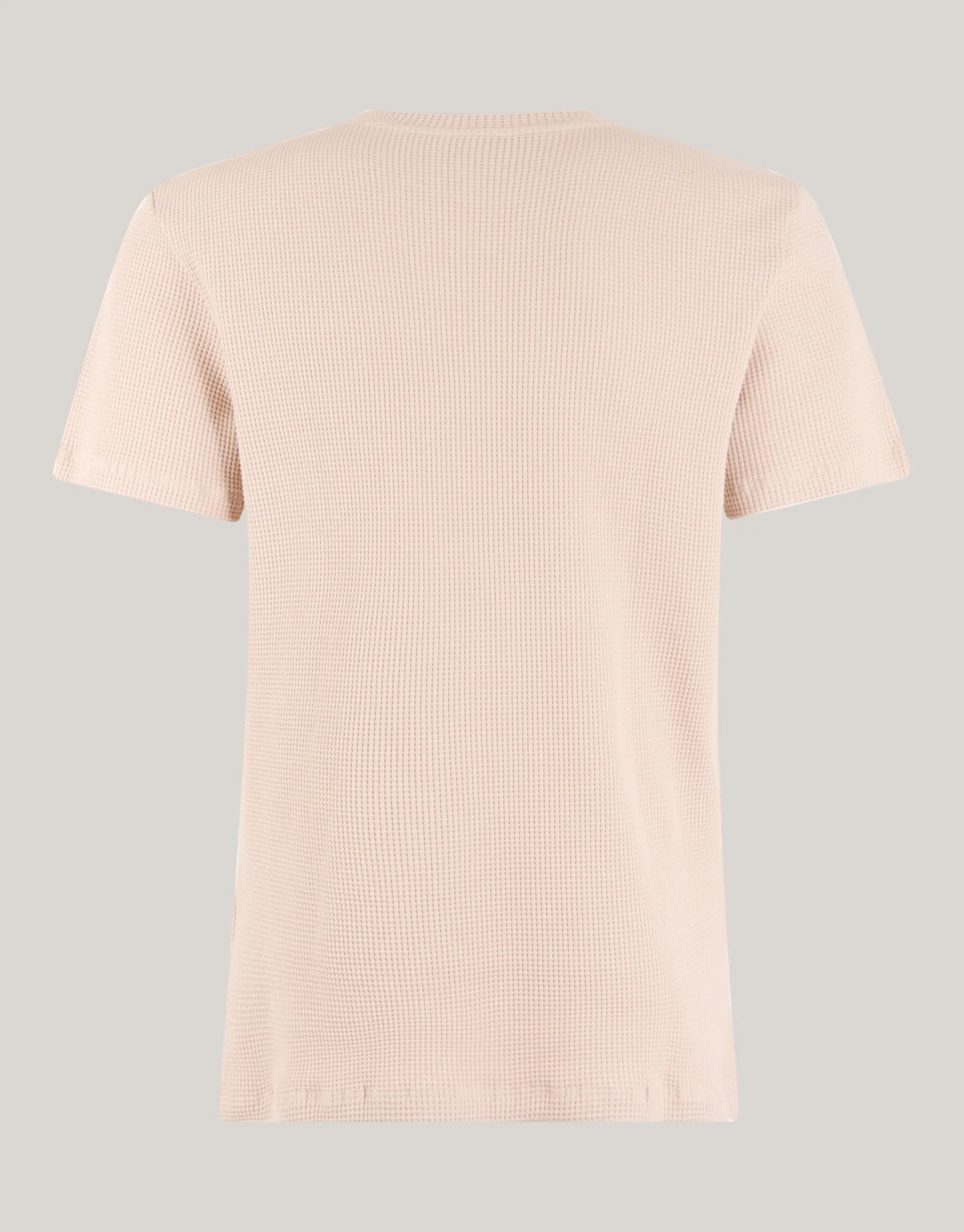 Shoeby Structuur T-shirt Zand<Heren T-Shirts En Polo's