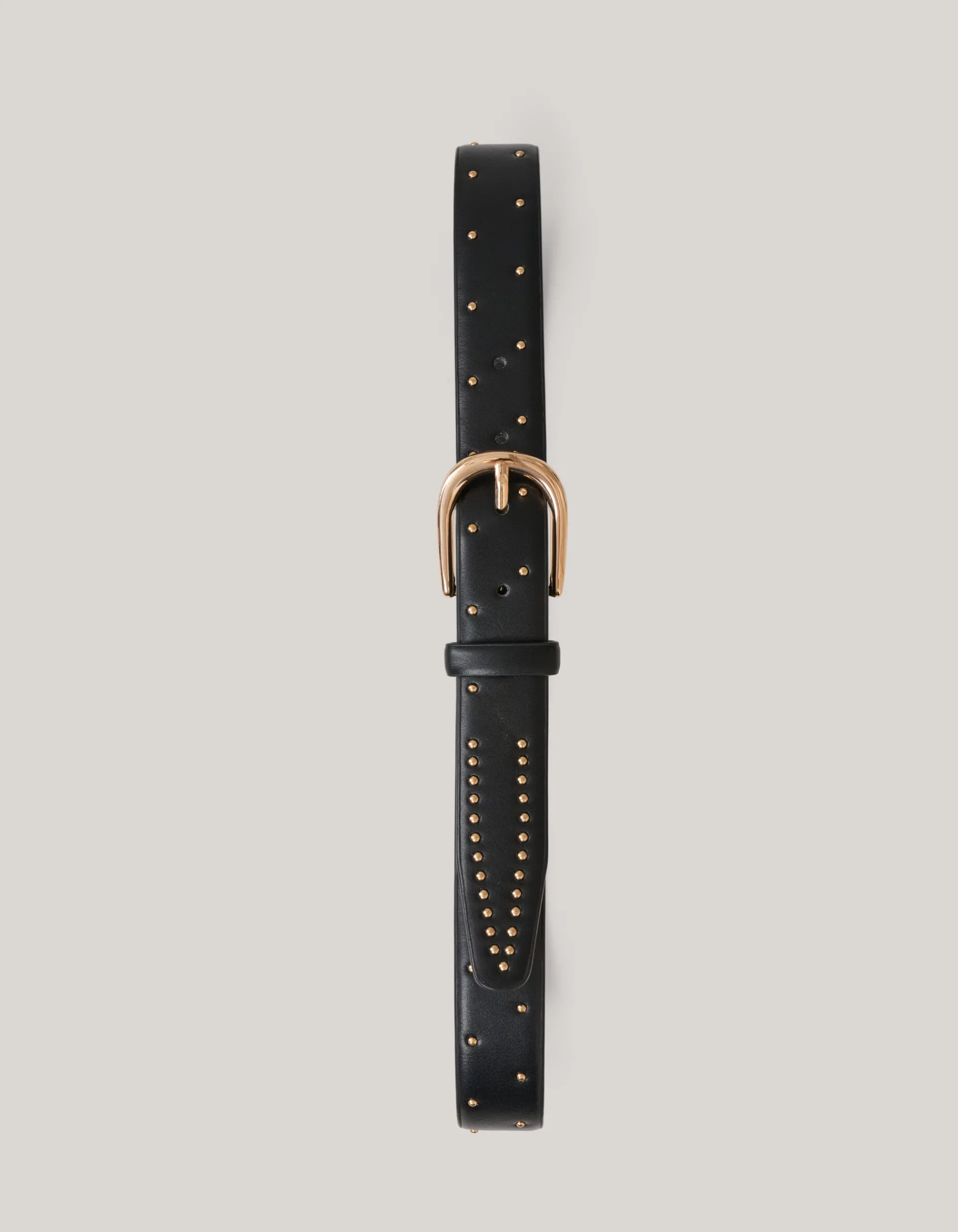 Shoeby Studded Riem Zwart<DAMES Riemen