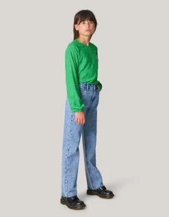 Shoeby Studs Straight Fit Jeans Blauw< Jeans