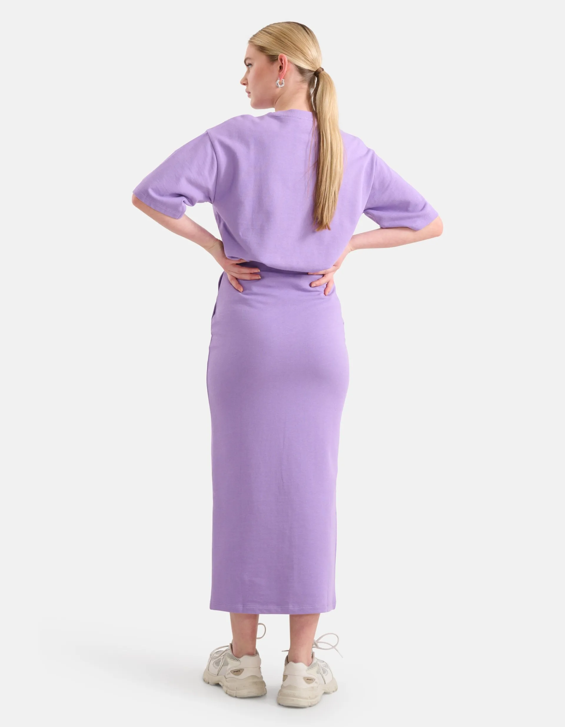 Shoeby Sweat Rok Lila<DAMES Rokken