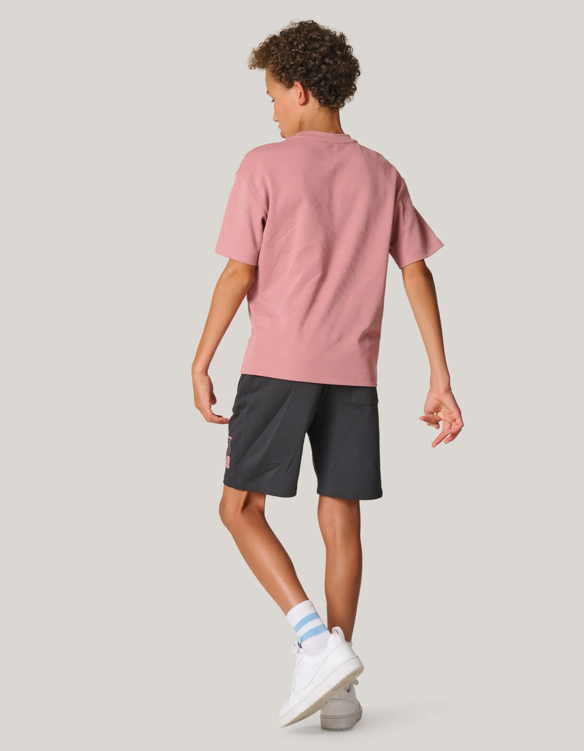 Shoeby Sweat Short Donkergrijs< Shorts