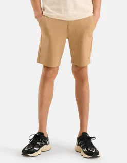 Shoeby Sweat Short Lichtbruin<Heren Shorts