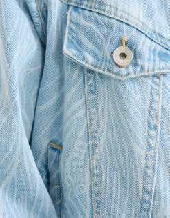 Shoeby Swirl Print Denim Jack< Jacks