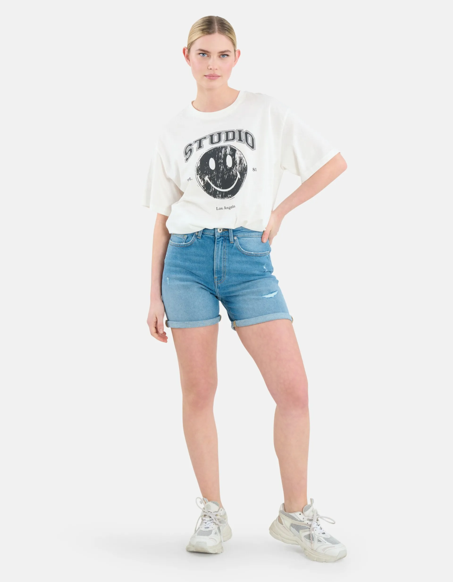 Shoeby Tapered Denim Short<DAMES Shorts