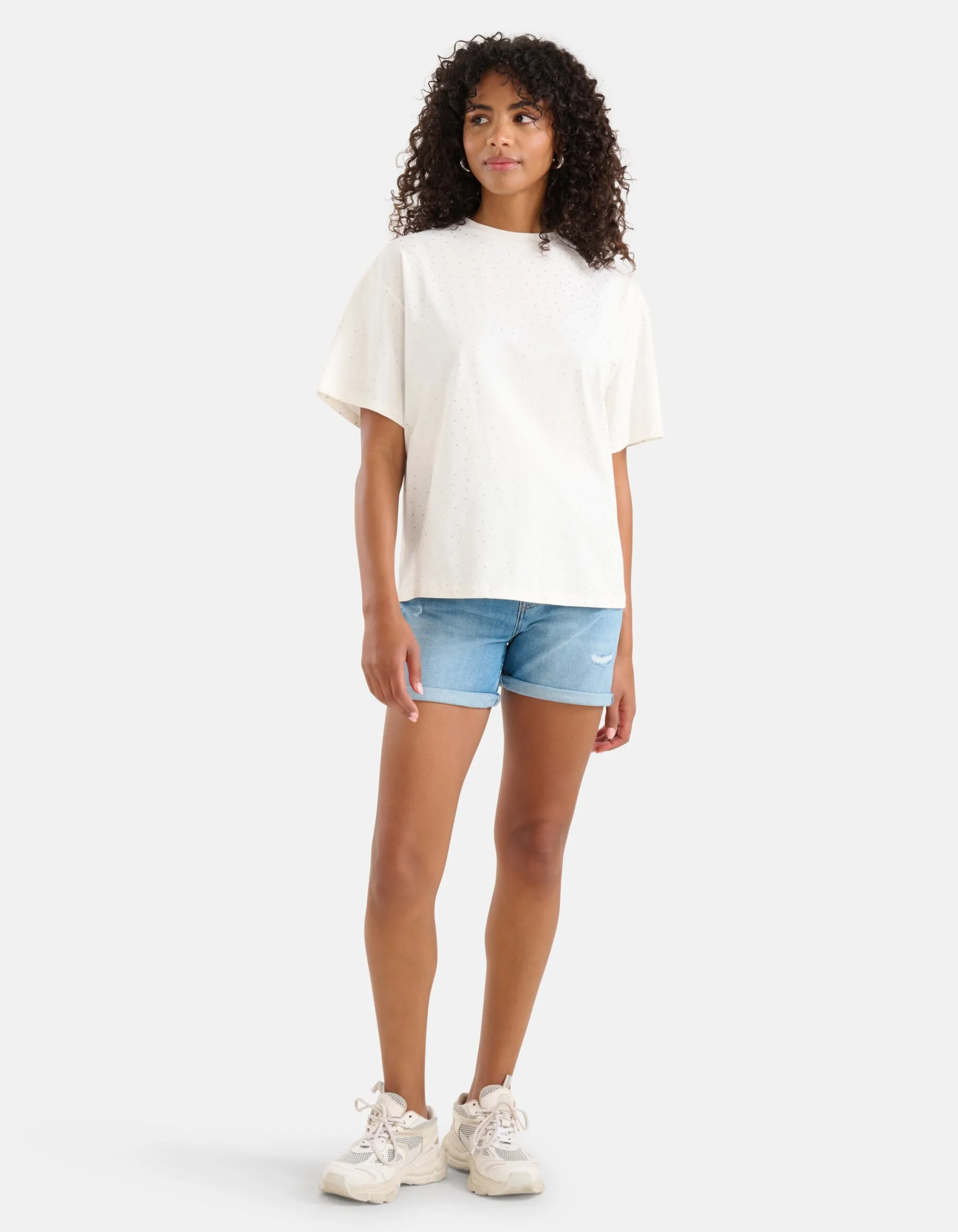 Shoeby Tapered Denim Short<DAMES Shorts