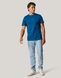 Shoeby Tapered Fit Jeans Lichtblauw L32<Heren Jeans