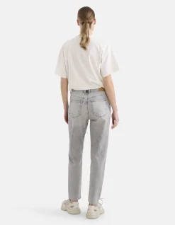 Shoeby Tapered Fit Jeans Lichtgrijs<DAMES Jeans